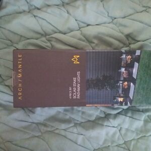 Arch Mantle Solar Stake Pathway Lights